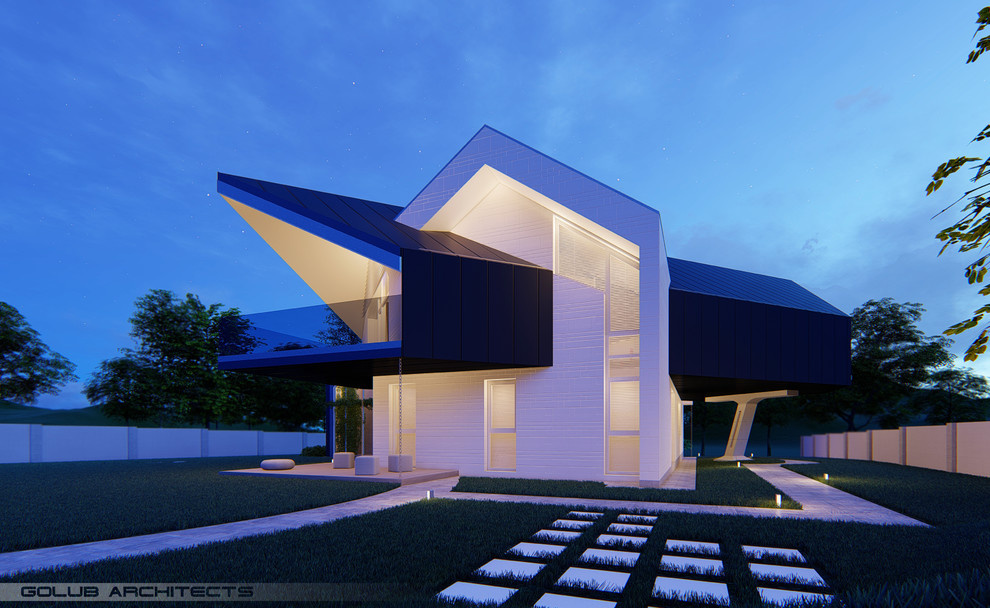 Strut house
