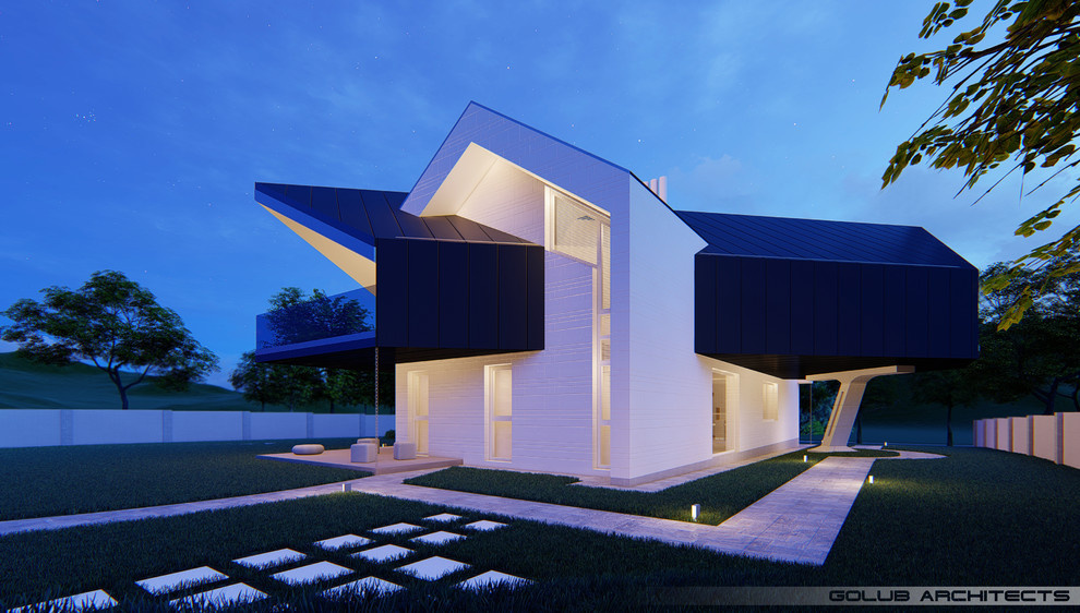 Strut house