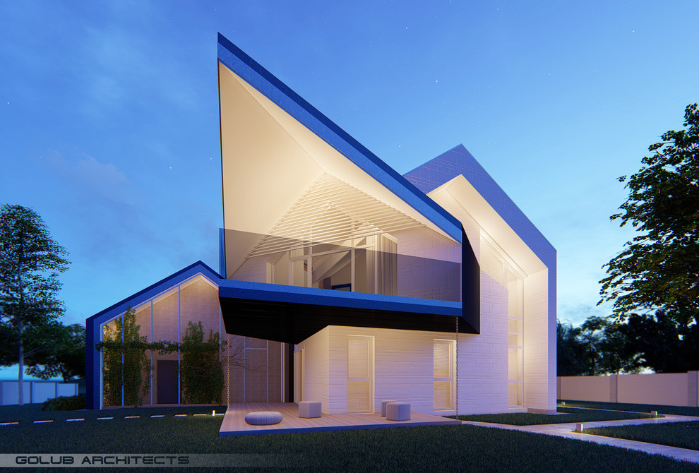 Strut house
