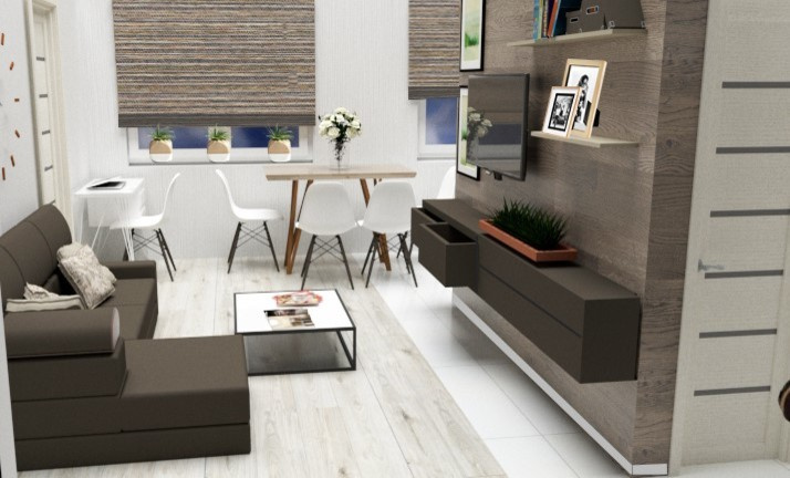 Дизайн гостинной