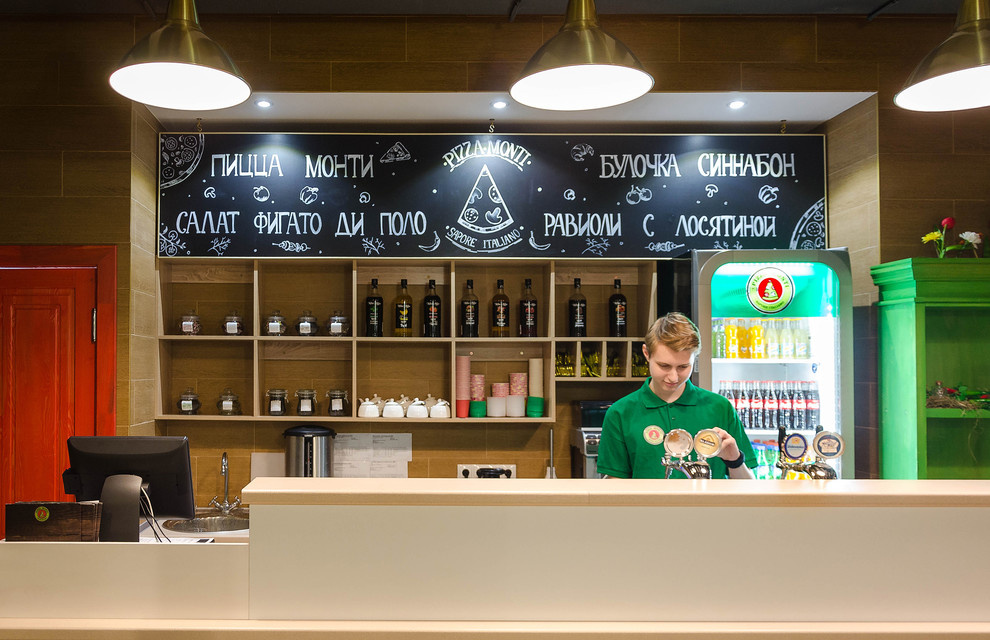 Обложка проекта: Пиццерия "Монти" в г. Томске