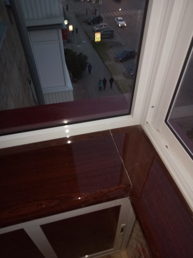 Остекление и отделка балкона на К.Маркса