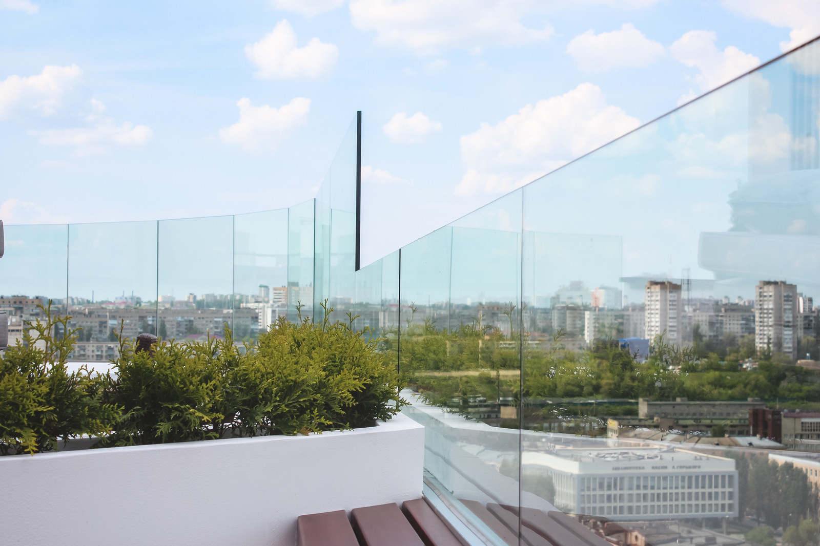 Терраса на 25 этаже