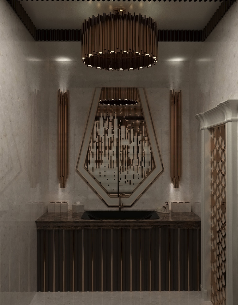 Bathroom "Golden rain"