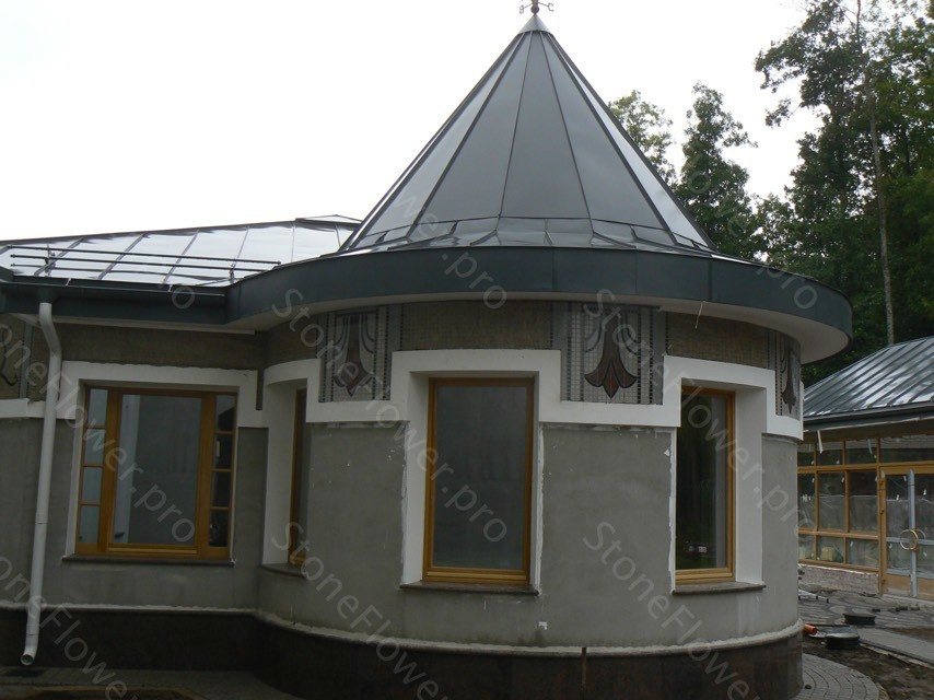 Наружные отделки камнем