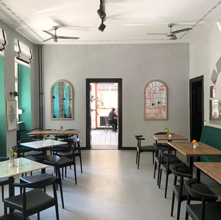 ДИЗАЙН-ПРОЕКТ CAFÉ & BISTRO VENUE, БЕРЛИН, 126 М²