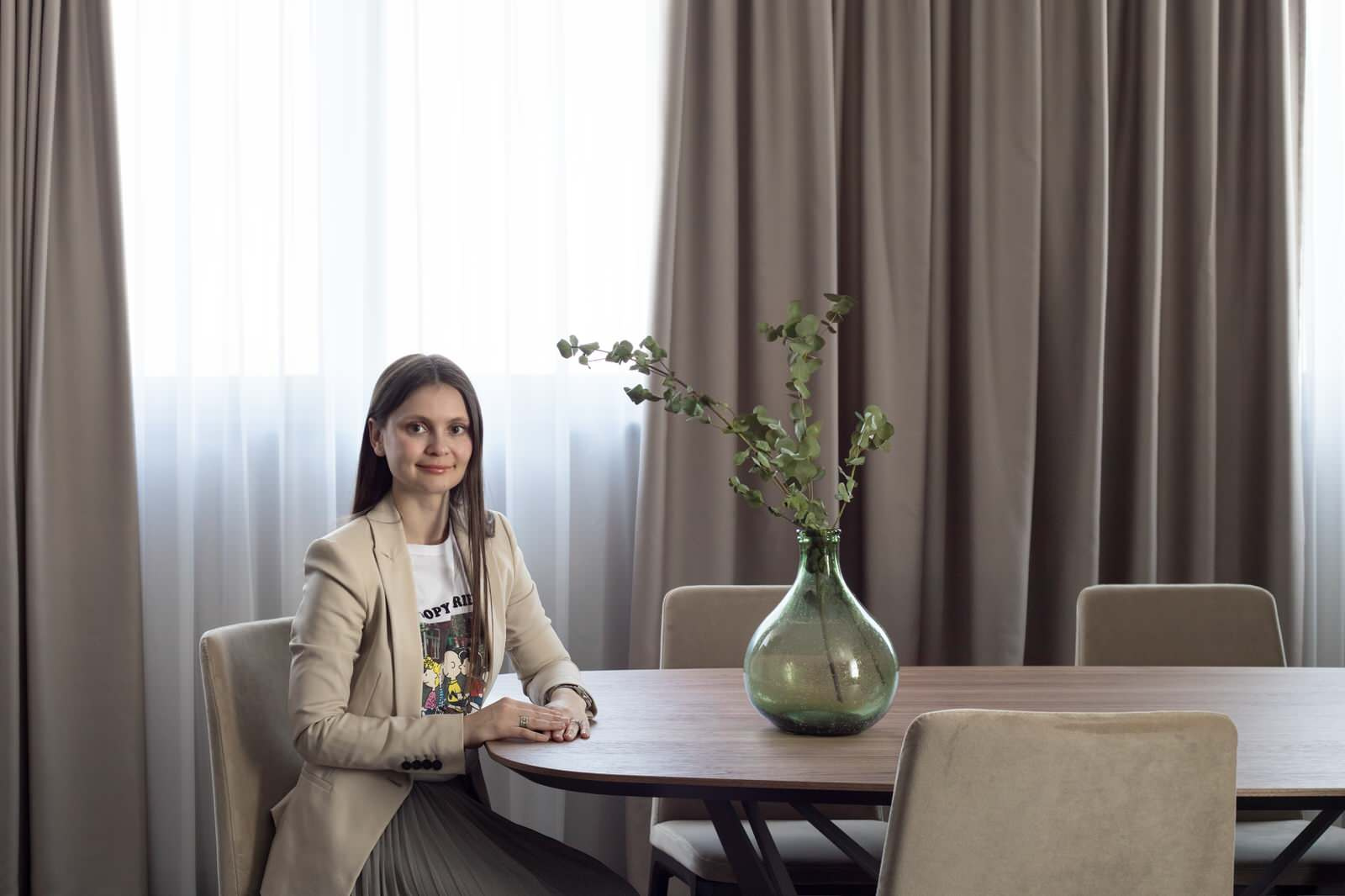 Квартира в современном стиле 135 кв.м. ЖК Донской Олимп