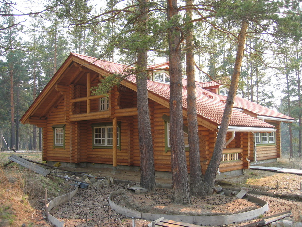 Брусовой дом в пр.Рабочее