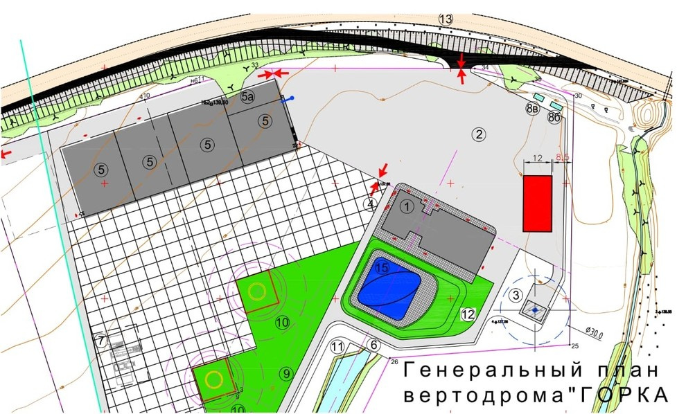 Обложка проекта: Вертодром «Горка»