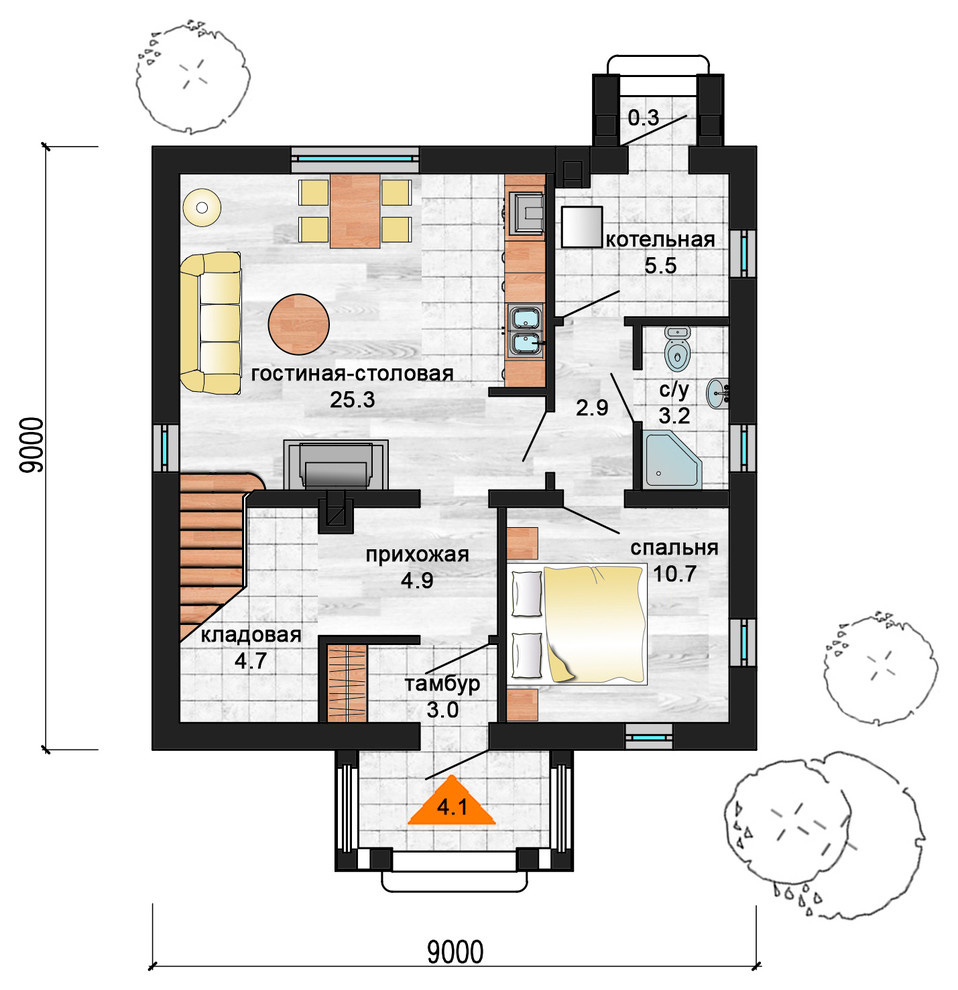 Готический дом