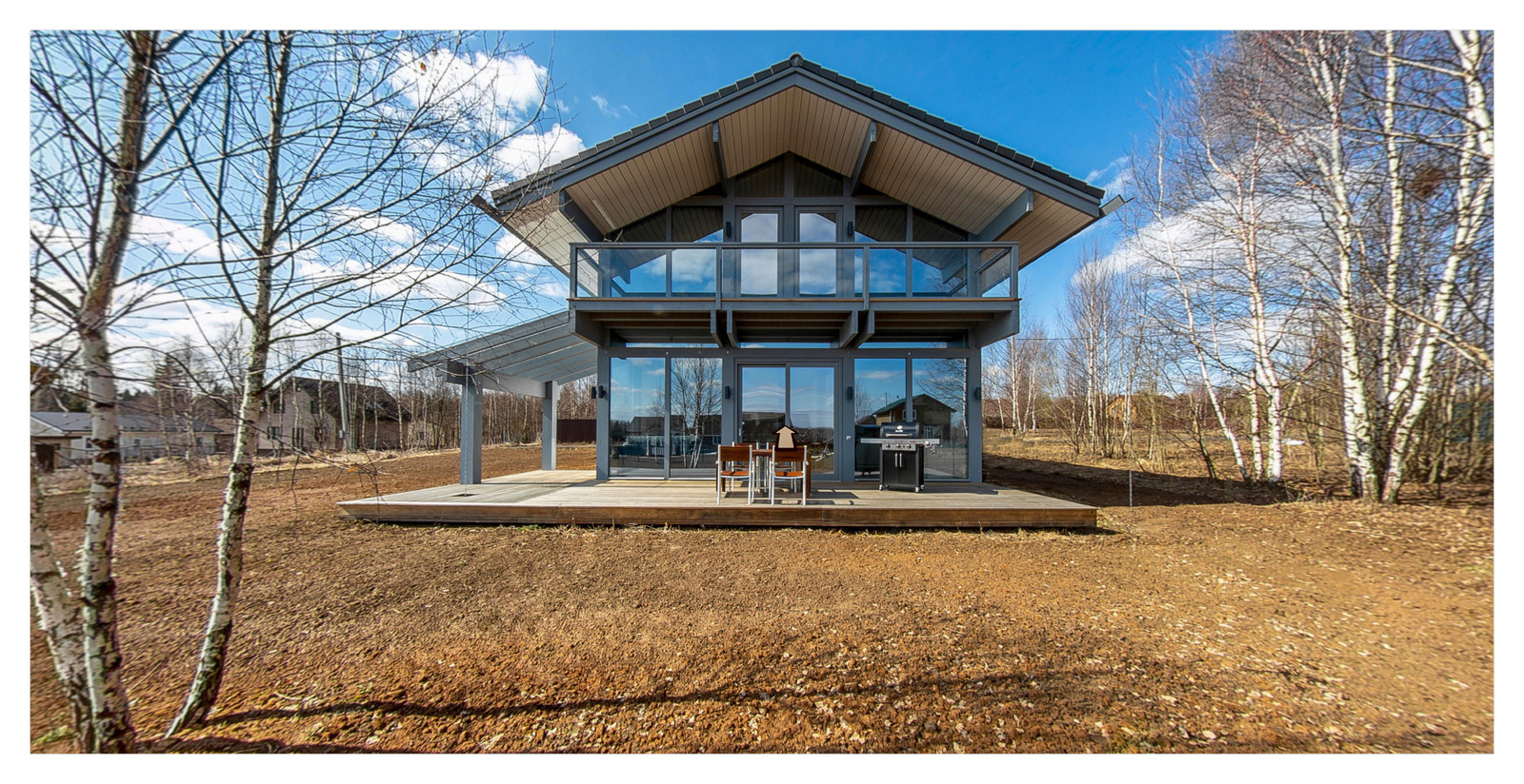 Фахверковый дом в Подмосковье