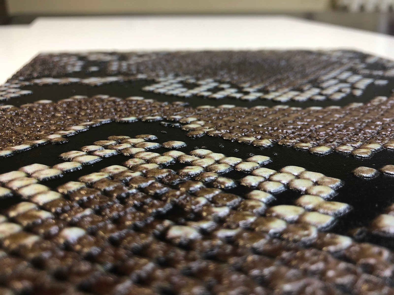 Рельефная печать на керамической плитке