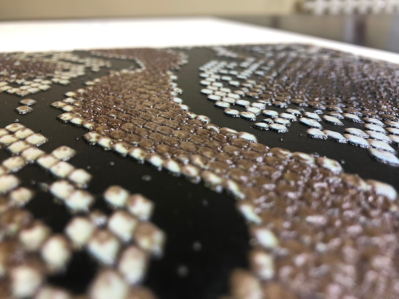 Рельефная печать на керамической плитке