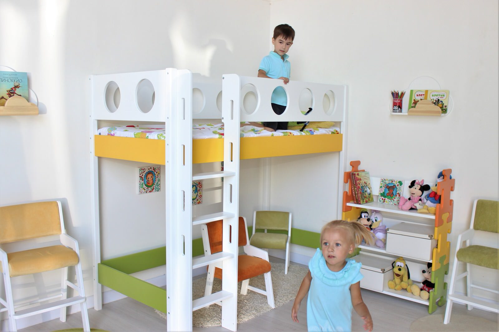 Комната мальчика от 5 лет