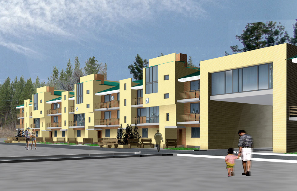 Обложка проекта: Коттеджная застройка в г.Шелехове