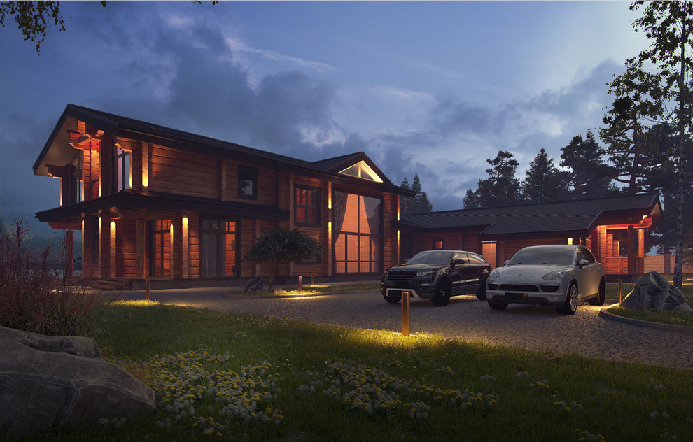 деревянный дом в Репино