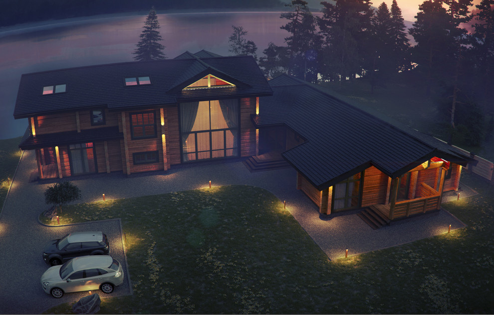 Обложка проекта: деревянный дом в Репино