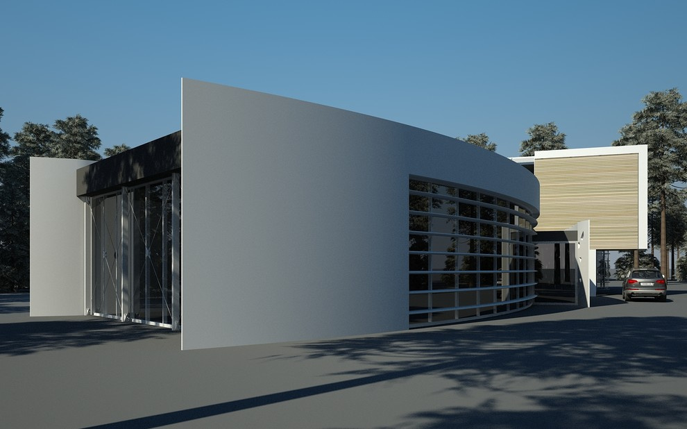 Современный дом в Выборгском районе