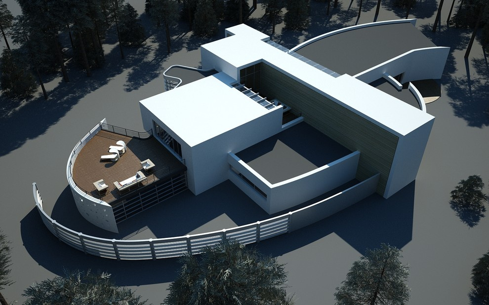 Современный дом в Выборгском районе