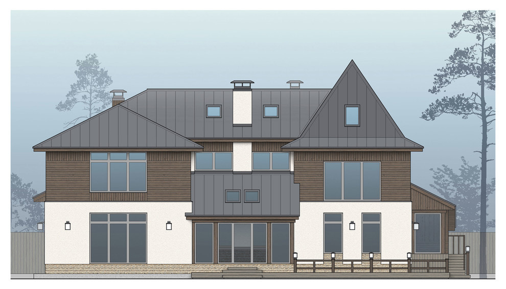 Загородный дом 550 м2