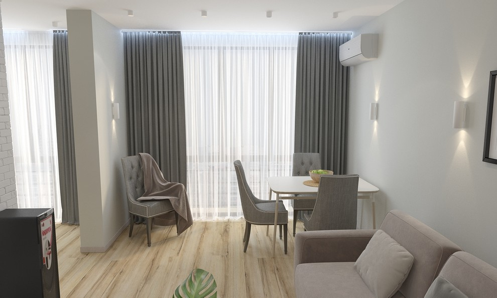 Проект квартиры 2+ в квартале "Novin"