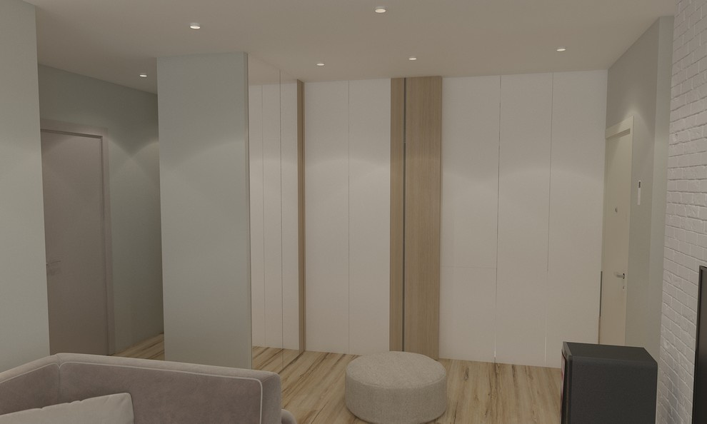 Проект квартиры 2+ в квартале "Novin"