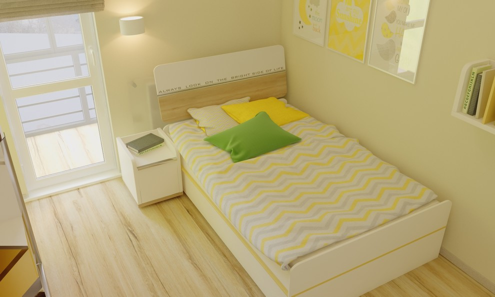 Проект квартиры 2+ в квартале "Novin"