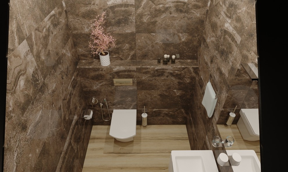 Проект квартиры 2+ в квартале "Novin"