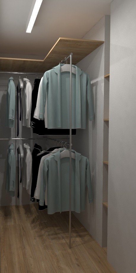 Современный дизайн квартиры в центре Тюмени для молодого человека.