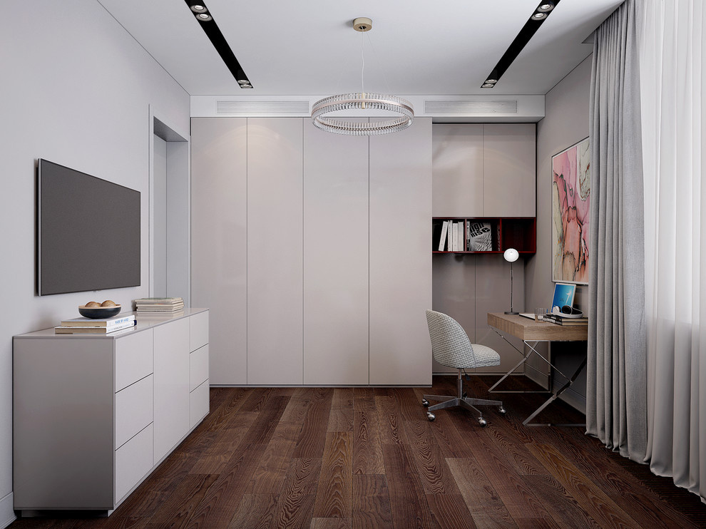 Квартира. Юго-запад Москвы. 120 кв.м. Насыщенный цвет дерева.