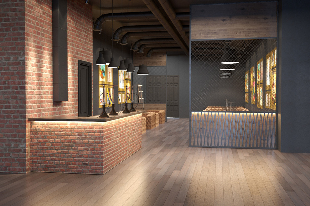 Дизайн интерьера кальянной