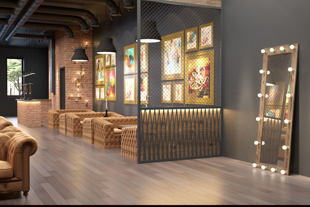 Дизайн интерьера кальянной