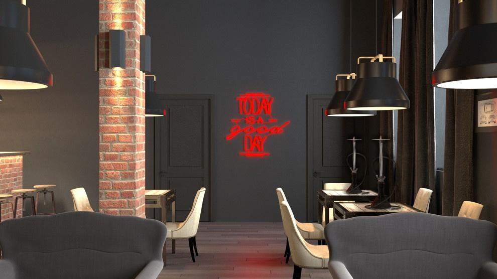 Дизайн интерьера кальянной