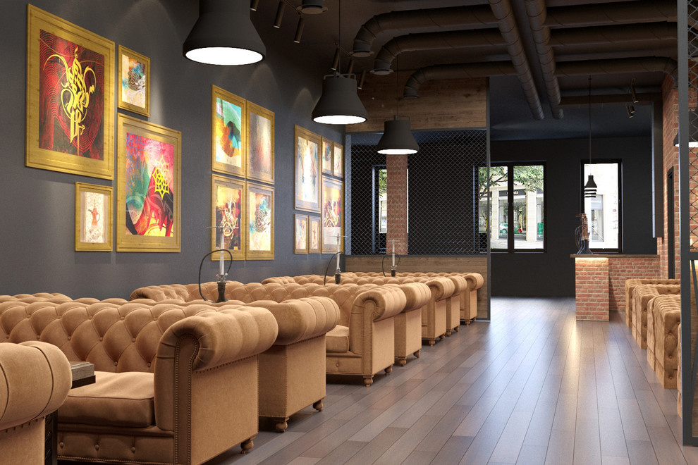 Дизайн интерьера кальянной