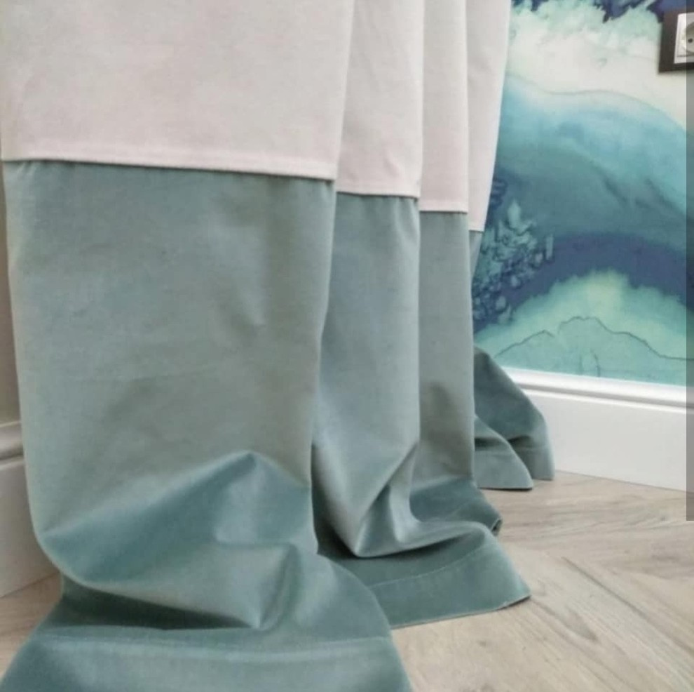 Портьеры из узких тканей