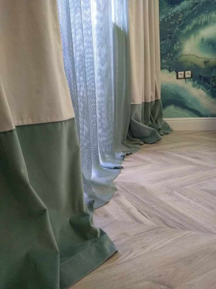 Обложка проекта: Портьеры из узких тканей