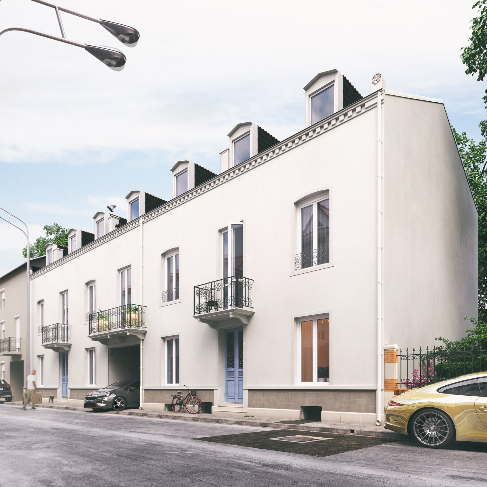 Обложка проекта: Визуализация дома во Франции