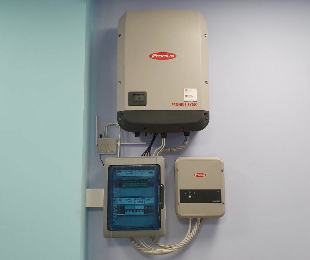 Солнечная электростанция для дома. Мощность 10 кВт, 3ф.