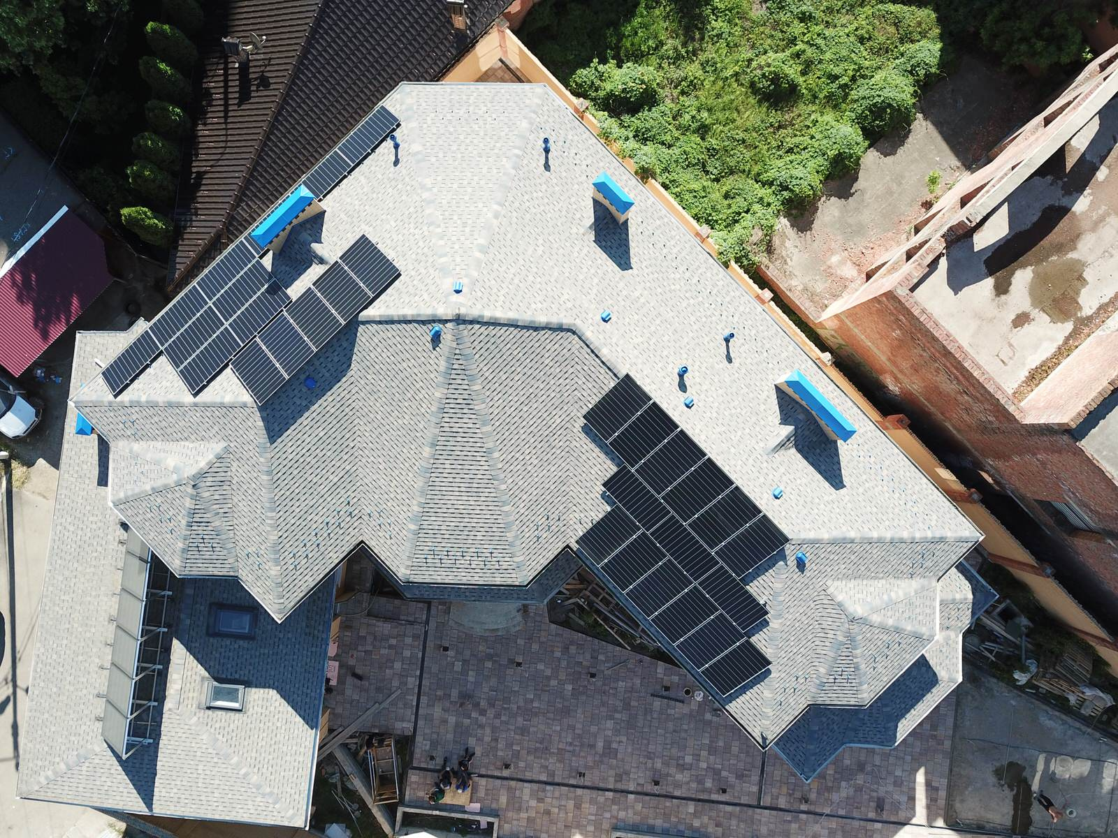 Солнечная электростанция для дома. Мощность 10 кВт, 3ф.