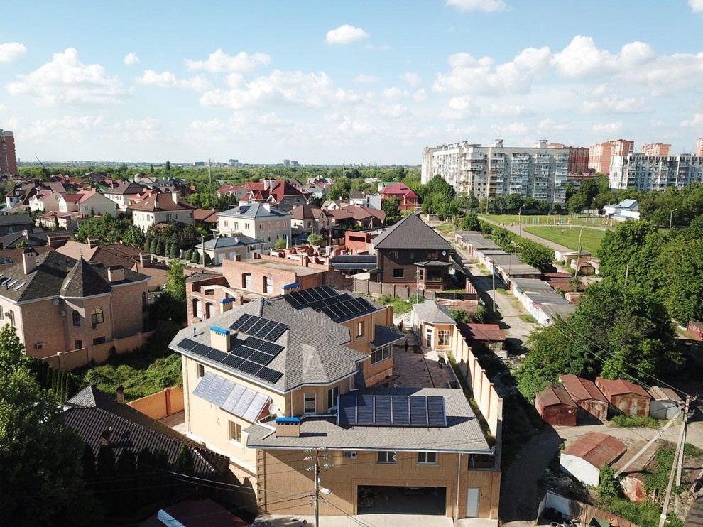 Обложка проекта: Солнечная электростанция для дома. Мощность 10 кВт, 3ф.