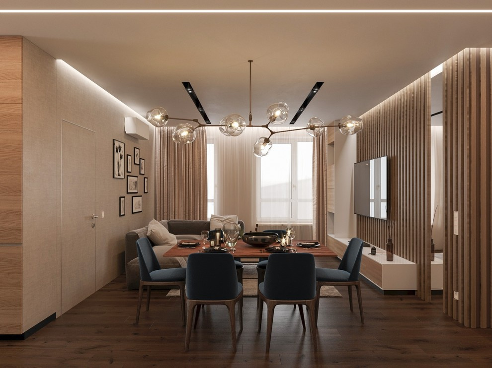 Световые линии в потолках