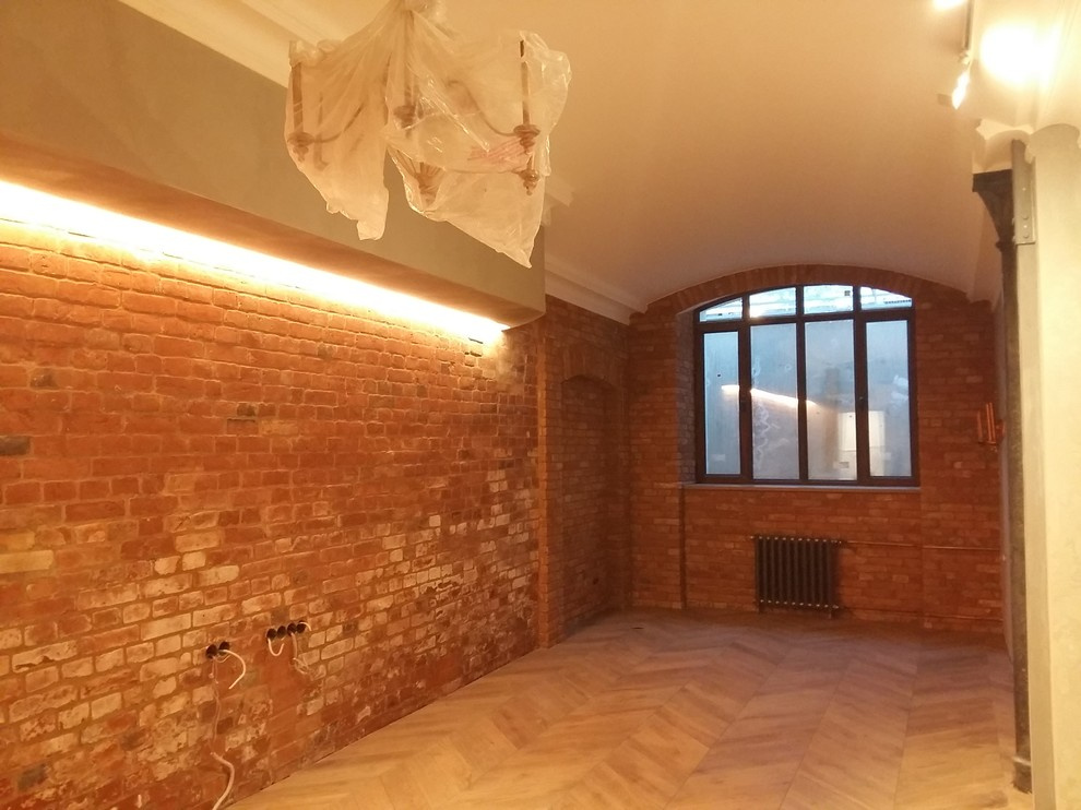 Отделка лофта по проекту бюро Август Проект