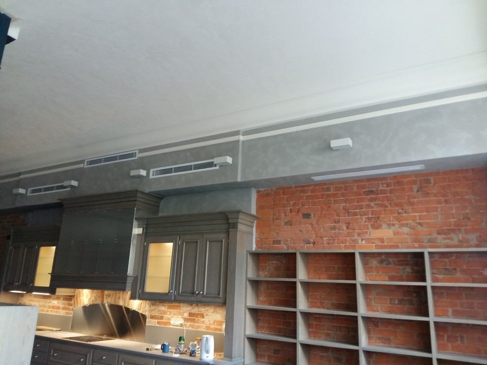 Отделка лофта по проекту бюро Август Проект