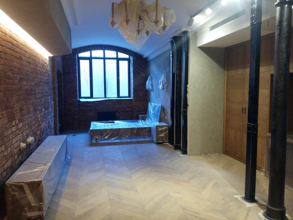 Отделка лофта по проекту бюро Август Проект