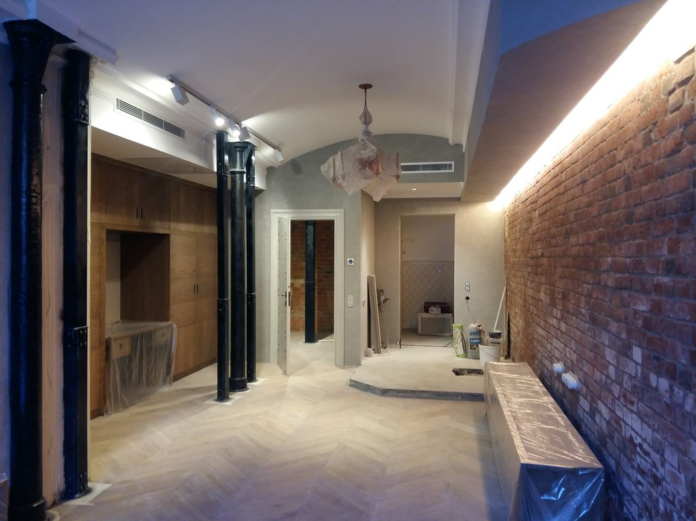 Отделка лофта по проекту бюро Август Проект