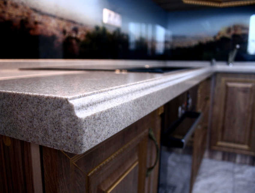 Фото столешницы из кварца