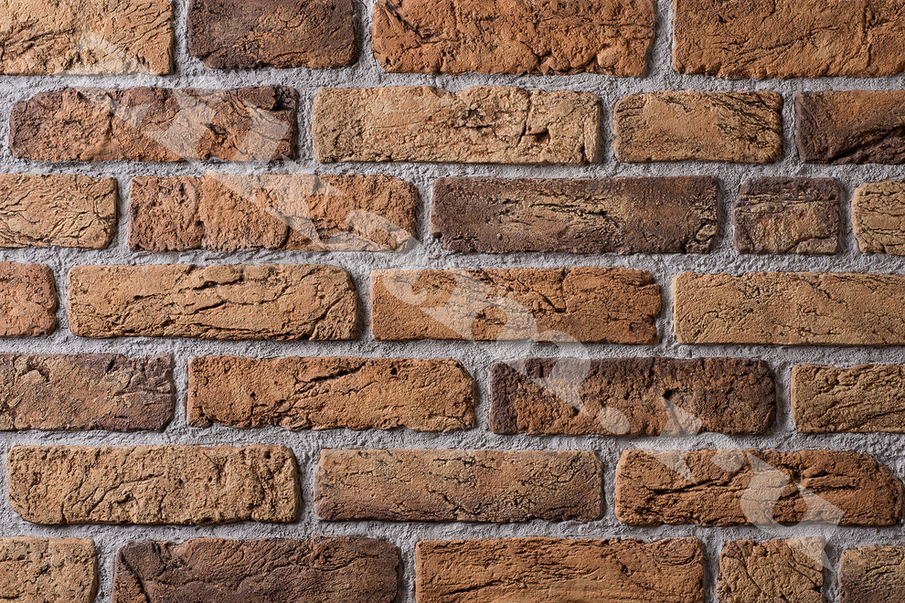 Кирпич СТАРЫЙ - Thin Brick Art. K 102