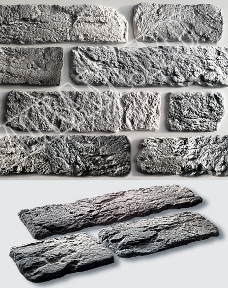 Обложка проекта: Комплект силиконовых форм  "Кирпич СТАРЫЙ - Thin Brick Art. K 102"