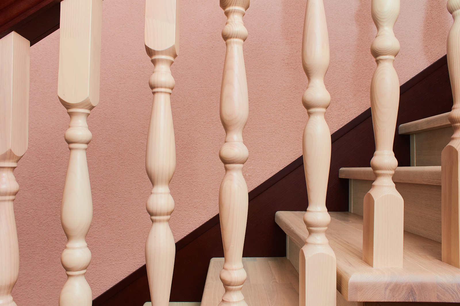 Лестница из березы