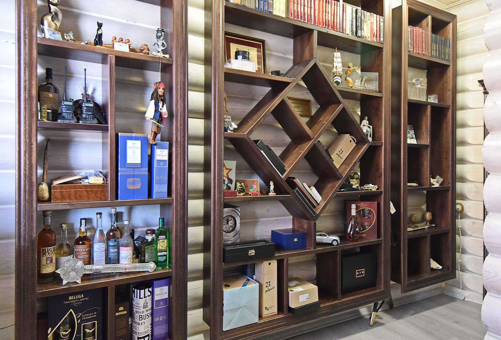 Обложка проекта: Интерьер сруба "Белое древо"